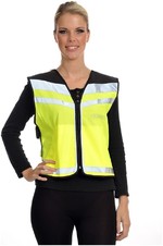 2022 Equisafety Horse Riding Hi-Vis WaistCoat PPWS - Yellow